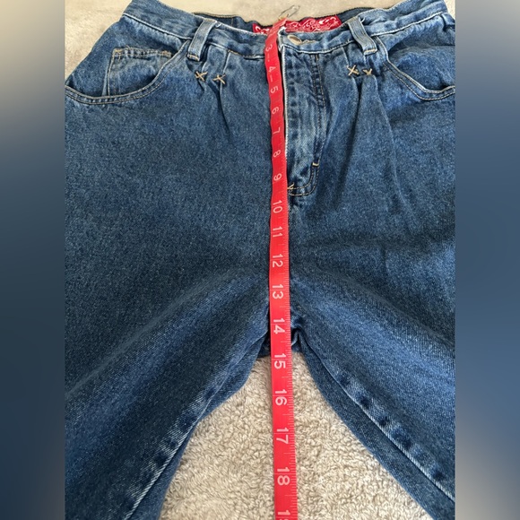 Vintage No Excuses Femme Fatale Jeans – High Waisted Mom Jeans – 80s/90s Y2K - Picture 9 of 14